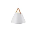 Luminaire à suspension STRAP 36 E27 IP20, blanche gradable