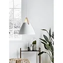 design for the people by Nordlux Luminaire à suspension STRAP 36 E27 IP20, blanche gradable