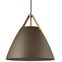 design for the people by Nordlux Luminaire à suspension STRAP 36 E27 IP20, beige gradable