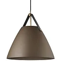 design for the people by Nordlux Luminaire à suspension STRAP 36 E27 IP20, beige gradable