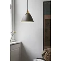 design for the people by Nordlux Luminaire à suspension STRAP 36 E27 IP20, beige gradable