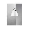 design for the people by Nordlux Pendant luminaire STRAP 48, 48cm, E27, IP20, metal, white