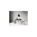 design for the people by Nordlux Luminaire à suspension STRAP 48 E27 IP20, noir  