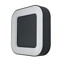 Luminaire mural d'extérieur ENDURA® STYLE SQUARE carré, commutable IP44, gris foncé 