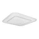 Luminaire de plafond SMART+ ORBIS SADDIE 500X500MM RGB + TW angulaire, Tunable White, RGB, contrôlable via WLAN / WIFI IP20