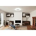 Ledvance Luminaire de plafond SMART+ ORBIS SADDIE 500X500MM RGB + TW angulaire, Tunable White, RGB, contrôlable via WLAN / WIFI IP20