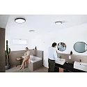Ledvance wall and ceiling luminaire SMART+ WIFI ORBIS DISC 400MM TW tunable white, controllable via WLAN / WIFI IP44, dimmable