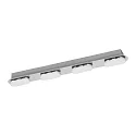Luminaire mural SMART+ WIFI ORBIS WALL DUPLO 580MM TW 4 flammes, Tunable White, contrôlable via WLAN / WIFI IP44, gradable