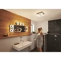 Ledvance Luminaire mural SMART+ WIFI ORBIS WALL WAVE 320MM TW à 2 flammes, Tunable White, contrôlable via WLAN / WIFI IP44, gradable