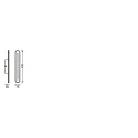 Ledvance wall luminaire SMART+ WIFI ORBIS WALL BATH 400MM TW tunable white, controllable via WLAN / WIFI IP44, dimmable