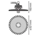 Ledvance Projecteurs de hall HIGH BAY SENSOR GEN 4 190W 840 110DEG IP65 avec capteur IP65
