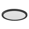 Luminaire de plafond SMART ORBIS UL SLIM BL 235 RGBTW BK Tunable White, RGBW, contrôlable via WLAN / WIFI, gradable