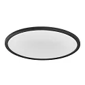 Luminaire de plafond SMART ORBIS UL SLIM BL 400 RGBTW BK Tunable White, RGBW, contrôlable via WLAN / WIFI, gradable
