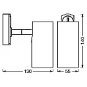 Ledvance TRACKLIGHT SPOT CYLINDER WT GU10