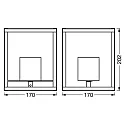 Ledvance DECOR NAIROBI TABLE BK WD E27