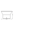Ledvance SMART OUTD WIFI ECLIPSE WALL RGBW RGBW, controllable via WLAN / WIFI, dimmable