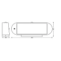 Ledvance Lampe murale solaire ENDURA STYLE SOLAR OVAL WALL SEN830 avec capteur