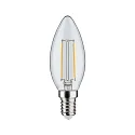 Paulmann Ampoule à filament forme bougie C35 3 fois E14 2,5W 250lm 2700K CRI >80 gradable