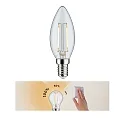 Paulmann Ampoule à filament forme bougie C35 3 fois E14 2,5W 250lm 2700K CRI >80 gradable