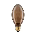 Paulmann Ampoules décoratives à filament B75 INNER GLOW RING LED Forme de poire E27 4W 200lm 1800K CRI >80 