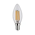Paulmann Ampoule à filament forme bougie C35 E14 6,5W 806lm 2700K CRI >80 