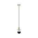 Paulmann Lampe de miroir frontal globe DECO GLOBE G95 LED BLACK MATT DIM G95 clair E27 6,5W 600lm 2700K CRI >80 gradable