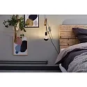Paulmann Lampe de miroir frontal globe DECO GLOBE G95 LED BLACK MATT DIM G95 clair E27 6,5W 600lm 2700K CRI >80 gradable