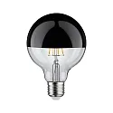 Paulmann Lampe de miroir frontal globe DECO GLOBE G95 LED BLACK CHROME DIM G95 clair E27 6,5W 600lm 2700K CRI >80 gradable