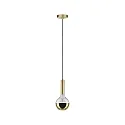 Paulmann Lampe de miroir frontal globe DECO GLOBE G125 LED GOLD G125 clair E27 6,5W 600lm 2700K CRI >80 gradable