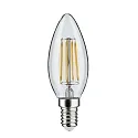 Paulmann Ampoule à filament forme bougie B35 E14 4,8W 470lm 2700K CRI >80 gradable