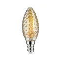 Lampe à filament en forme de bougie torsadée B35 E14 2,6W 260lm 2500K CRI >80