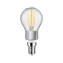 Paulmann Ampoule à filament forme de gouttes P45 Dim-To-Warm E14 5W 470lm 1800-3000K CRI >80 gradable