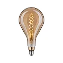 Ampoules décoratives à filament FILAMENT BIG DROP DOUBLE SPIRAL clair E27 7W 400lm 1800K CRI >80 gradable