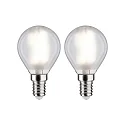 Ampoule à filament forme de gouttes lot de 2 E14 4,8W 470lm 4000K 360° CRI >80 