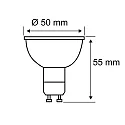 Paulmann LEDspot PAR16 GOLD LIGHT commutable, favorable aux insectes PAR16 clair GU10 4,3W 320lm 2200K 38° CRI >80  dégager