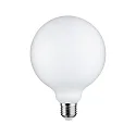 Paulmann Globe de filament d'ampoule GLOBE G125 WHITE LAMPION V4 lisse G125 terne E27 4,3W 400lm 3000K CRI >80 gradable