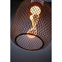 Paulmann Lampe à filament LED METALLIC GLOW CYLINDER HELIX commutable E27 3,5W 110lm 1800K CRI >80 