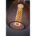 Paulmann Lampe à filament LED METALLIC GLOW CYLINDER SPIRAL commutable E27 4,2W 200lm 1800K CRI >80 