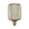 Paulmann Lampe à filament LED METALLIC GLOW CYLINDER HELIX commutable E27 3,5W 130lm 1800K CRI >80 