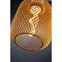 Paulmann Lampe à filament LED METALLIC GLOW CYLINDER HELIX commutable E27 3,5W 130lm 1800K CRI >80 
