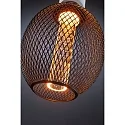 Paulmann Lampe à filament LED METALLIC GLOW GLOBE SPIRAL commutable E27 4,2W 200lm 1800K CRI >80 