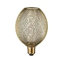 Paulmann LED filament lamp METALLIC GLOW GLOBE HELIX switchable E27 3,5W 130lm 1800K CRI >80 