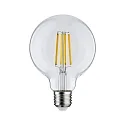 Paulmann Globe de filament d'ampoule ECO-LINE G95 commutable G95 clair E27 4W 840lm 3000K 360° CRI >80  dégager