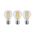 Paulmann Ampoule à filament forme standard ECO-LINE AGL lot de 3, commutable A60 clair E27 3x 4W 840lm 3000K 360° CRI >80  dégager