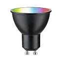 Ampoule LED Smart WIFI RGBW contrôlable par ZigBee GU10 4,8W 350lm 2200-6500K 38° CRI 80-89 gradable