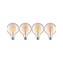 Paulmann Ampoule LED Smart WIFI RGBW contrôlable par ZigBee E27 6,3W 470lm 2200-6500K CRI 80-89 gradable