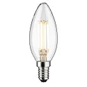 Ampoule à filament forme bougie ECO-LINE CANDLE commutable P45 clair E14 4W 840lm 3000K 360° CRI >80  dégager