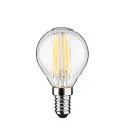 Paulmann Ampoule à filament forme de gouttes ECO-LINE DROP commutable P45 clair E14 4W 840lm 3000K 360° CRI >80  dégager