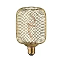 Paulmann Lampe à filament LED METALLIC GLOW CYLINDER 3-STEP DIM E27 4W 180lm 1800K CRI >80 gradable