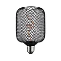Paulmann Lampe à filament LED METALLIC GLOW CYLINDER 3-STEP DIM E27 4W 160lm 1800K CRI >80 gradable